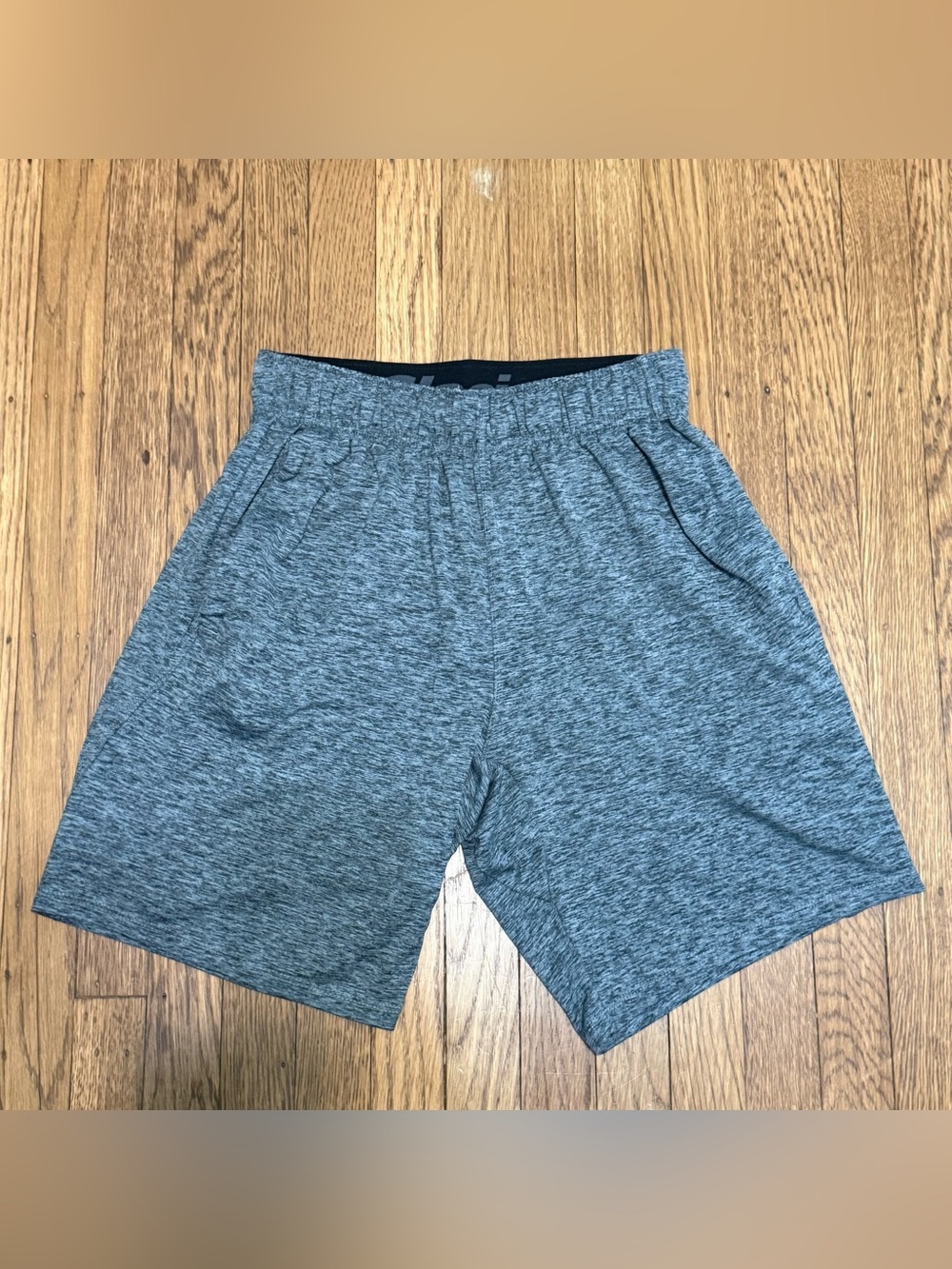 Glacier Men's Heather Gray Athletic Shorts size SMALL